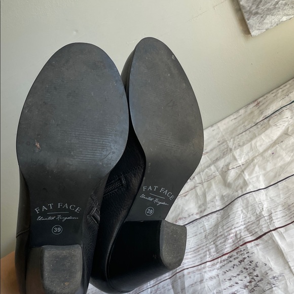 Fat Face Black Ankle Booties - Picture 8 of 8